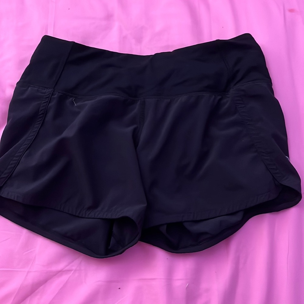 Black lululemon shorts